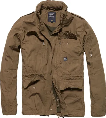 Produktbild von Vintage Industries Jacke Cranford Jacket, Farbe:dark khaki, Größe:L