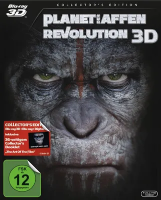 Produktbild von Planet der Affen: Revolution (BR) 3D/2D Min: /DD5.1/WS    2Disc - 5738484 - (Blu-ray Video / Science Fiction)