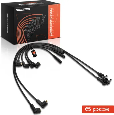 Productafbeelding van Frankberg 6x Bougiekabelset voor Renault 9 L42 11 B/C37 18 134 Clio Rapid
