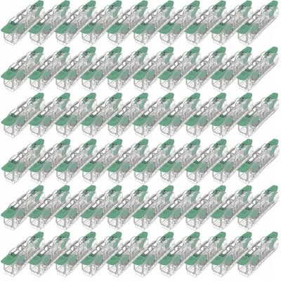 Zdjęcie produktu dla 60x Złącze instalacyjne przelotowe z dźwignią do wszystkich typów przewodów maks. 4 mm² 2-przewodowe. EDO2411 EDO Technic