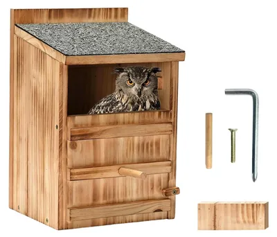 Produktbild von Holz-Nistkasten für Eulen, für den Außenbereich