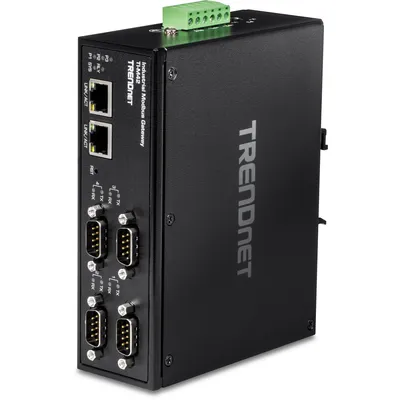 Productafbeelding van TrendNet TI-M42 TRENDnet 4-Port Industrial Modbus Gateway