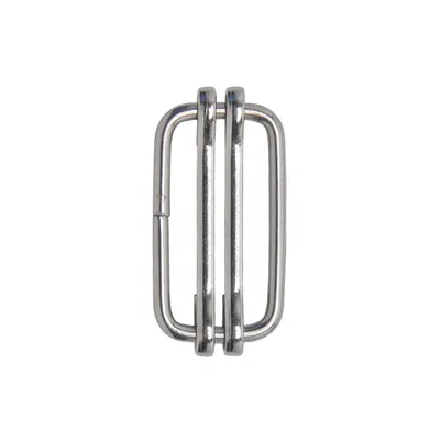 Produktbild von 5x Elektrozaun Band-Verbinder bis 20mm NIRO-EDELSTAHL (ohne Nase) von VOSS.farming