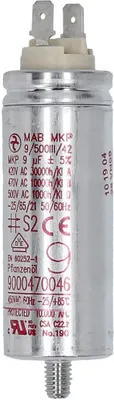 Produktbild von Kondensator 9µF 450V BOSCH 00622991 für Trockner