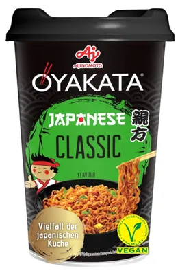 Produktbild von OYAKATA Instant-Nudelbecher Classic 93g - Sojasoße & Gewürze in 3