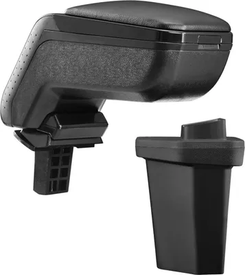 Produktbild von Design Mittelarmlehne Armlehne KOMPLETT Leder Schwarz für Hyundai i20 ab 2014-