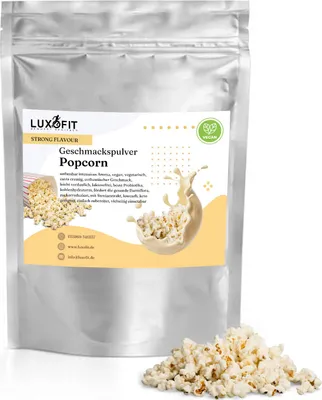 Produktbild von Popcorn Geschmackspulver Flavour kalorienarm 300 g