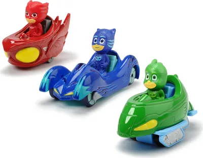 Obrázek produktu pro Dickie Toys PJ Masks Pyžamasky Sada 3 kovové vozídla.