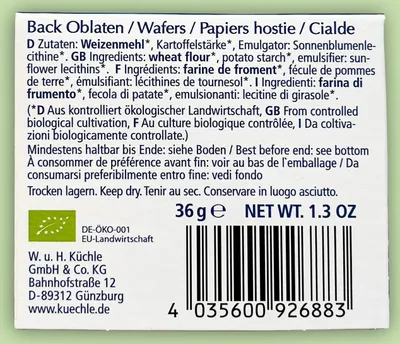 Image de Plaque Arrière Kue 70Mm 100St.