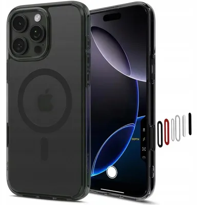 Obrázok produktu pre Spigen Ultra Hybrid T (MagFit), Ochranný obal, Apple, iPhone 16 Pro, 16 cm (6.3"), Čierna