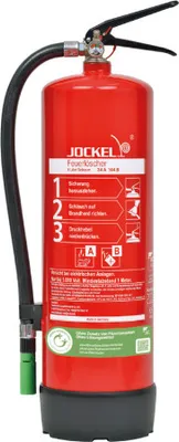 Produktbild von Jockel S6LJM GREEN 2.0 Fluorfreier Schaum Feuerlöscher inkl. Plakette Fluorfrei