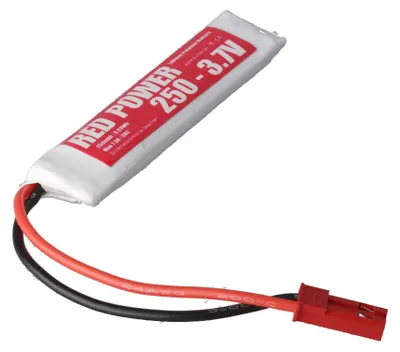 Immagine prodotto di Batteria LiPo Pichler RED POWER da 250 mAh – 3,7 V 1S con connettore JST