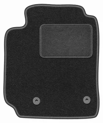 Produktbild von Fahrermatte Velours für Toyota Yaris Verso 1999-2005 (Minivan) – 1-tlg, Graphit, passgenau – Wielganizator LUX