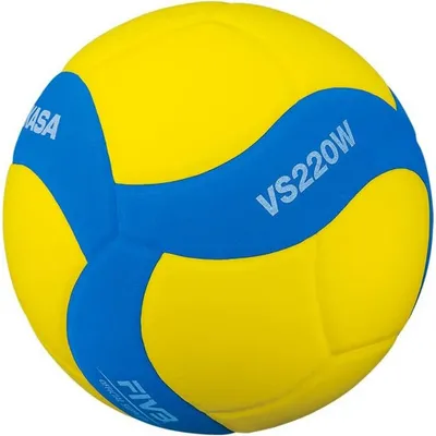 Produktbild von Mikasa - "VS220W" Volleyball 18 Panele PP822 (5) (Blau/Gelb)