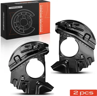 Image de Frankberg 2x tôle d'ancrage disque de frein avant bilatéral pour BMW X5 E53 3.0L 4.4L 4.8L 2000-2006
