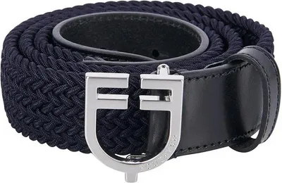 Produktbild von Equestro Fibbia Logo Gürtel Blau 70 cm Herren,Damen Blau 70 cm