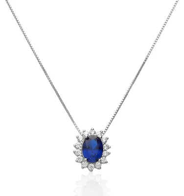 Produktbild von Halsketten   Mit Anhӓnger GioiaPura Silber Bis 42 cm  Kollektion Princess - frau