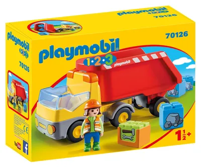 Produktbild von PLAYMOBIL 1.2.3. 70126 Kipplaster