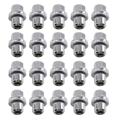 Productafbeelding van 20 wielmoeren, roestvrij staal, voor RANGE ROVER SPORT & L322 DISCOVERY 3 & 4, artikelnummer RRD500290