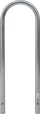 Produktbild von Fahrradanlehnbügel 115 x 41 cm Edelstahl Ø 49 mm Einbetonieren Fahrradständer Parker Typ U