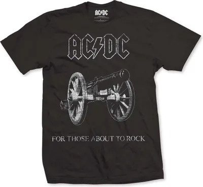 Produktbild von AC/DC T-Shirt About to Rock Uni Black S