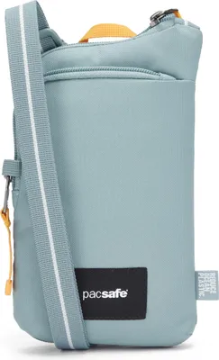 Produktbild von pacsafe Umhängetasche Go Tech Crossbody Bag Fresh Mint blaugrau