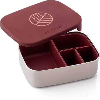 Immagine prodotto di ECORASCALS Classico contenitore per il pranzo Bento bordeaux