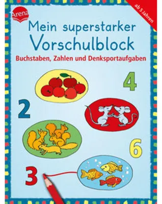 Image de Mein superstarker Vorschulblock. Buchstaben, Zahlen und Denksportaufgaben