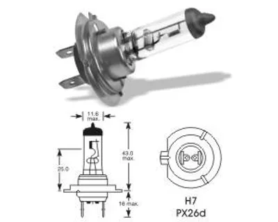 Immagine prodotto di OSRAM ULTRA LIFE H7 PX26d 12 V/55 W (confezione da 1)