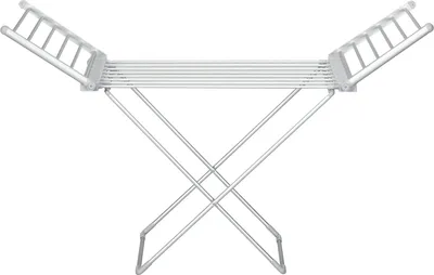 Zdjęcie produktu dla Elektryczna suszarka do ubrań Podgrzewana suszarka do ubrań Składana suszarka do ubrań Regulacja temperatury Aluminium 144 x 53 x 91 cm