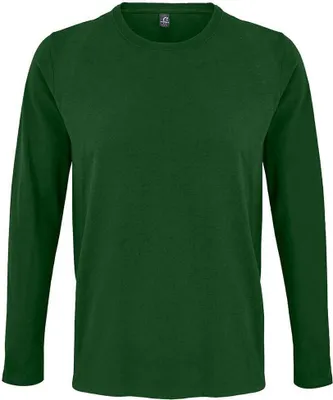 Produktbild von SOLS Herren T-Shirt Imperial, langärmlig PC2905 (2XL) (Flaschengrün)