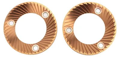 Produktbild von 2PCS Kaffeemühle Flache Grat 64mm Titan Überzogene Mehrzweck für DF64 DF64P DF64E DF64V Ceado E5P E6P e37J