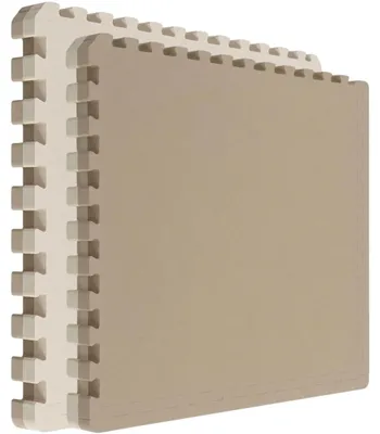 Produktbild von 4cm dicke Fitnessmatte - 90x90cm Bodenschutzmatte Gym Matte Sport Puzzlematte