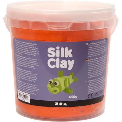 Produktbild von Silk Clay®, Orange, 650 g/ 1 Eimer [HOB-79124]
