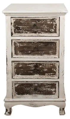 Produktbild von Clayre & Eef Sideboard 44x35x81 cm Beige Holz