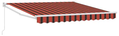 Obrázek produktu pro Budsorovatelné zastřešení Oranžová a hnědá 300 x 250 cm