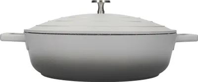 Obrázek produktu pro Nízká pánev, 28 cm, 4 l, litý hliník, Ombre Grey - MasterClass