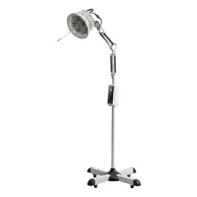 Productafbeelding van LIROMA® TDP 607A Infraroodlamp 300W – TDP / MOXA Warmtelamp met Mineraalplaat – Rode Lamp voor Spieren – Hoogte Verstelbaar – Timer – Wielen