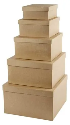 Produktbild von Hutschachtel-Set, 5Stck.