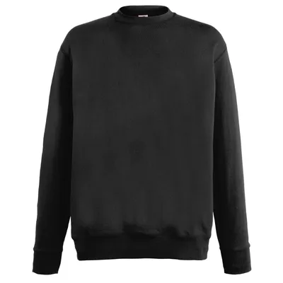 Produktbild von Fruit Of The Loom Herren Sweatshirt RW4499 (Large) (Schwarz)