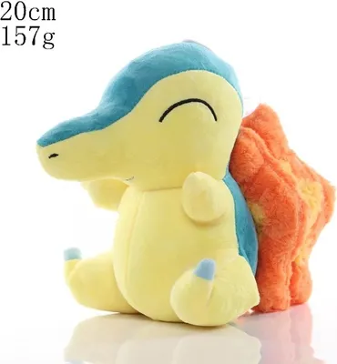 Produktbild von Feurigel Plüschtier 20 cm – Pokémon Kuscheltier – Weiches Spielzeug für Kinder