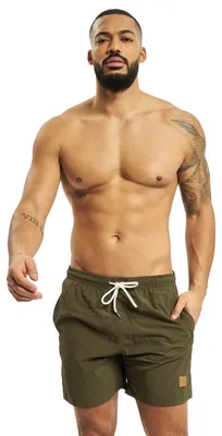 Produktbild von Urban Classics - Badeshorts für Herren TN159 (5XL) (Oliv)