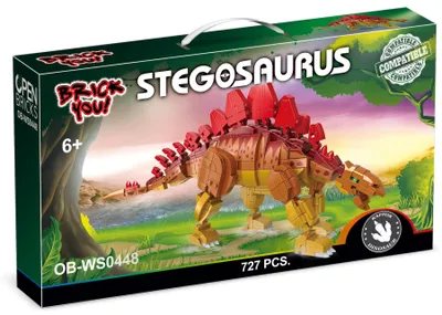 Produktbild von OPEN BRICKS Open Bricks Stegosaurus