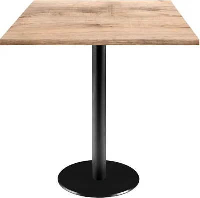 Produktbild von Tisch 70 x 70 cm – Modell Rom aus natürlichem Tanninholz