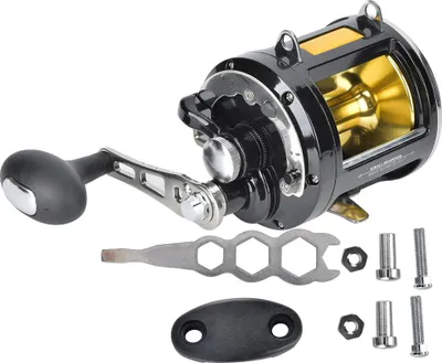 Produktbild von Tragbar alle Metallboot -Eisenplatten Trolling Seefischerrad Fischlinie Line Rollen -Tackle