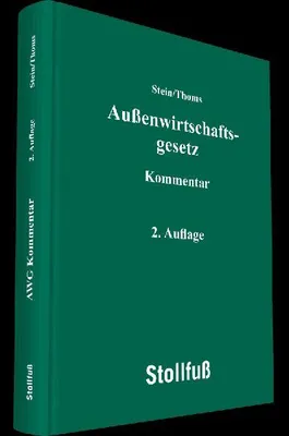 Produktbild von Außenwirtschaftsgesetz Kommentar