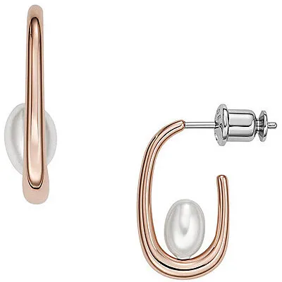 Produktbild von Skagen SKJ1747791 Damen Ohrringe SEA LANTERNS Edelstahl Rose Weiß