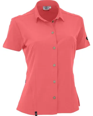 Produktbild von MAUL Sport Damen Bluse Vilsalpsee II - 1/2 Bluse uni Elastisch Pink 38