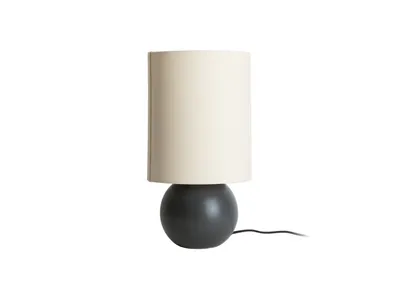 Zdjęcie produktu dla Lampa stołowa ALMA, płócienny abażur, Ø 16 cm