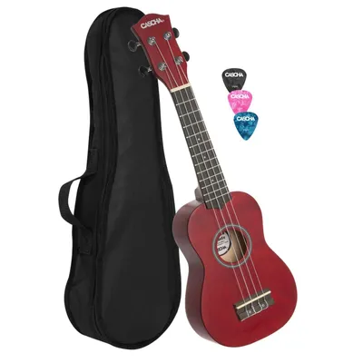 Zdjęcie produktu dla Cascha HH 3961 Red Ukulele sopranowe